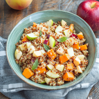 Apple Sweet Potato Quinoa Salad