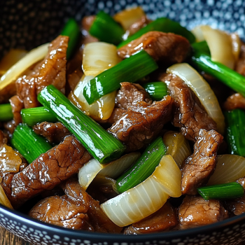 Chinese Beef and Onion Stir Fry: A Savory Weeknight Delight