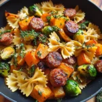 Autumn Sausage Pasta Squash: Amazing 25-Min Fall Favorite