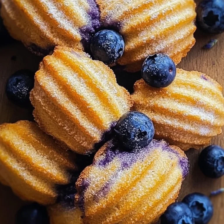 Blueberry Lavender Vegan Madeleines: An Incredible 7-Step Recipe