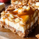 Caramel Apple Cheesecake Bars