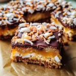 Caramel Coconut Bars