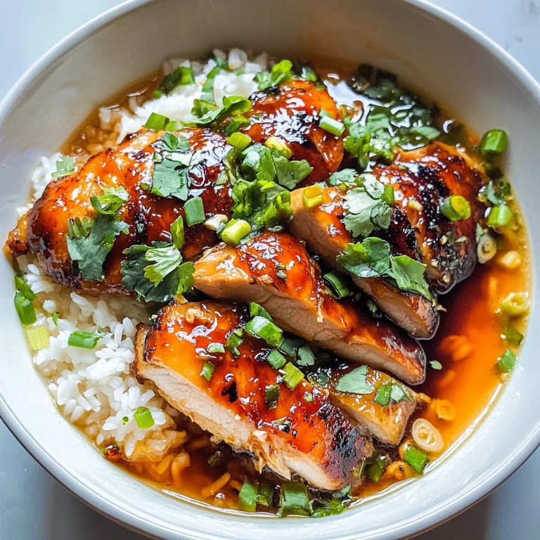 Caramelised Soy Chicken in Garlic Ginger Broth with Rice: An Incredible Comfort Meal