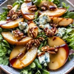 Caramelized Pear and Blue Cheese Salad: A Sweet and Savory Delight