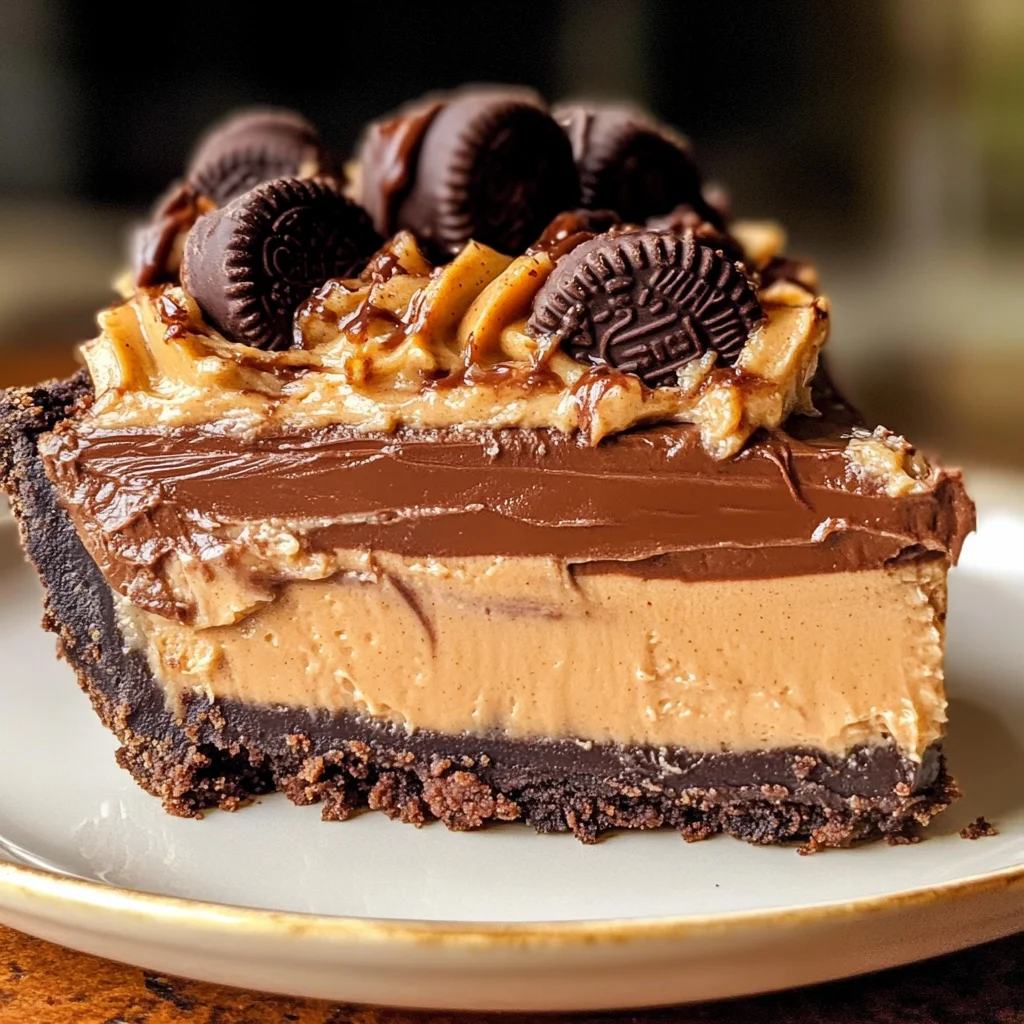 Chocolate Peanut Butter Pie