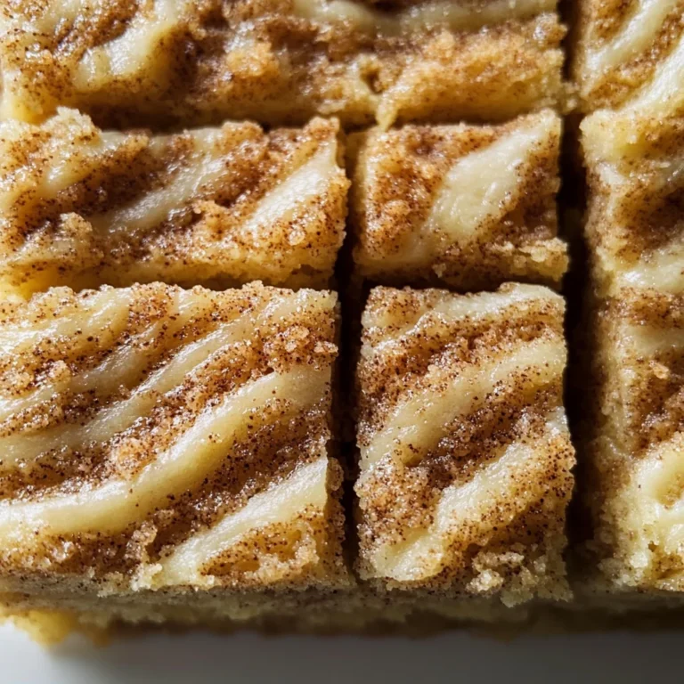 Cinnamon Roll Bliss Bars