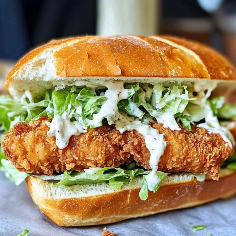 Crispy Chicken Caesar Sandwich: An Incredible Secret Recipe You Need to Try