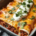 Ground Beef Enchiladas
