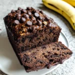 Healthy Chocolate Banana Bread