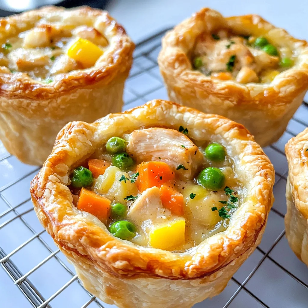Mini Chicken Pot Pies