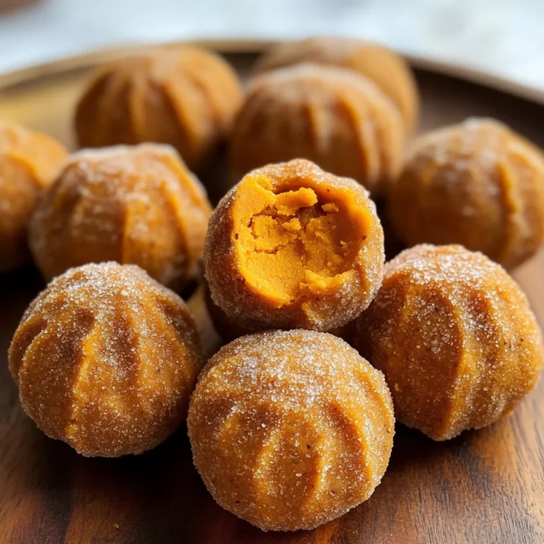 Pumpkin Cheesecake Truffles