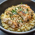 Slow Cooker Parmesan Herb Chicken & Orzo Recipe