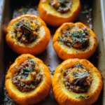 Stuffed Mini Pumpkins Recipe