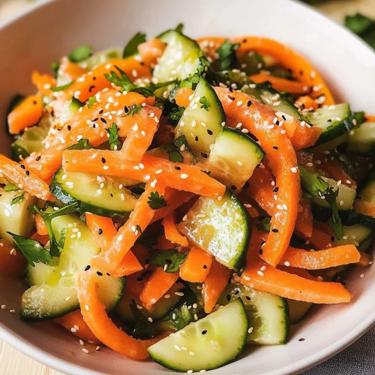 Carrot and Cucumber Salad