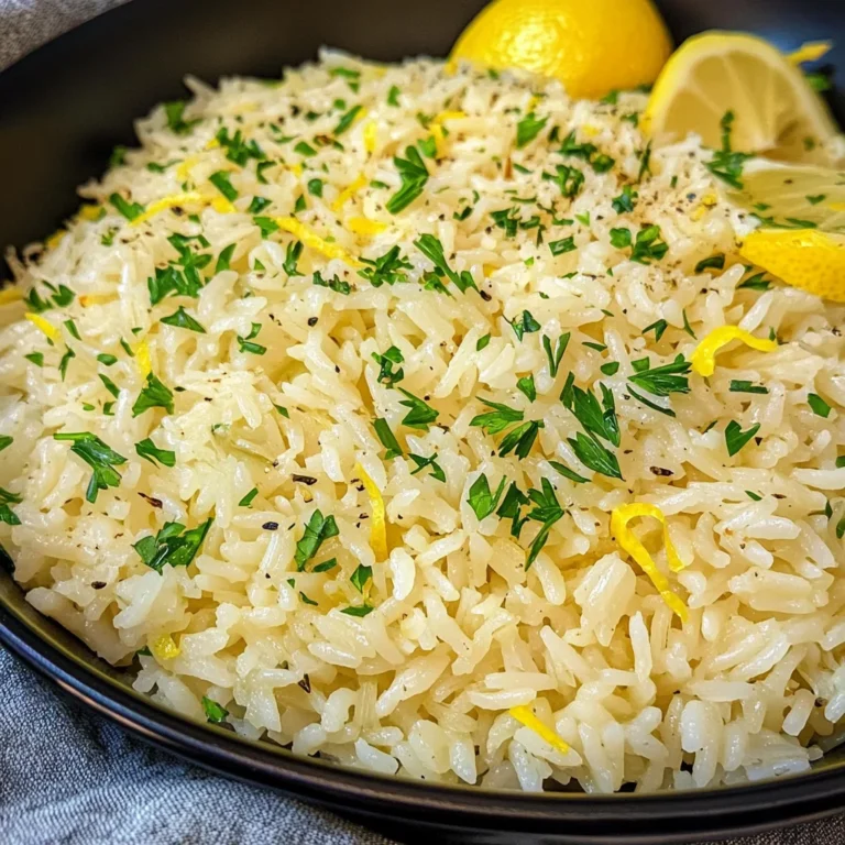 Greek Lemon Rice Recipe (35-Minutes)