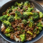 Ground Beef and Broccoli