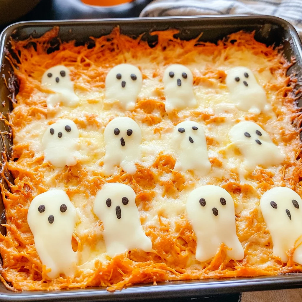 Halloween Buffalo Chicken Dip (Booffalo Dip)