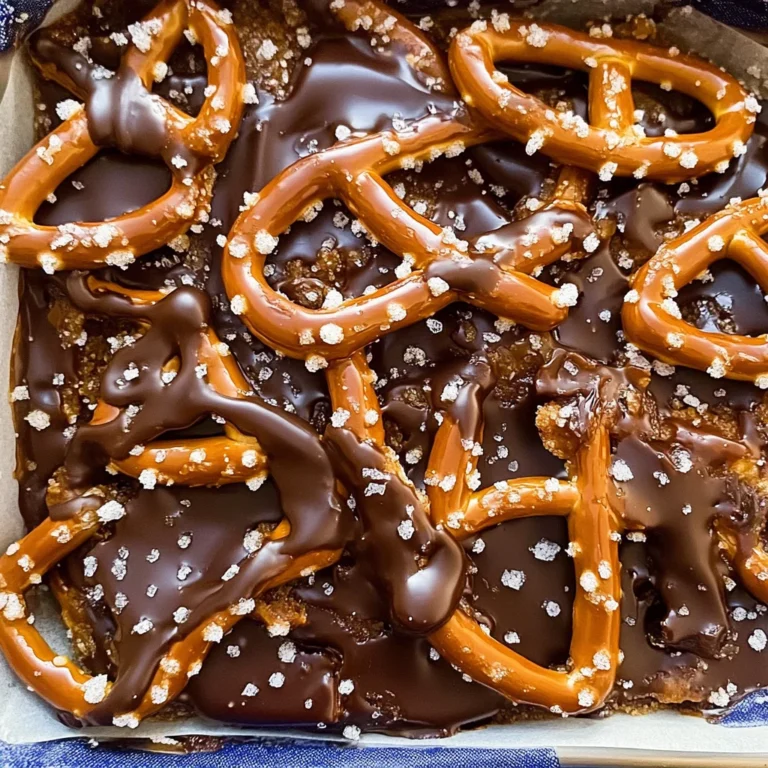 Pretzel Toffee Recipe