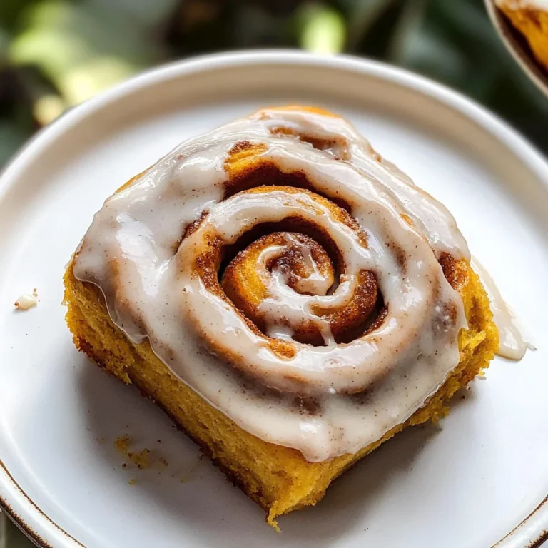 Pumpkin Cinnamon Rolls