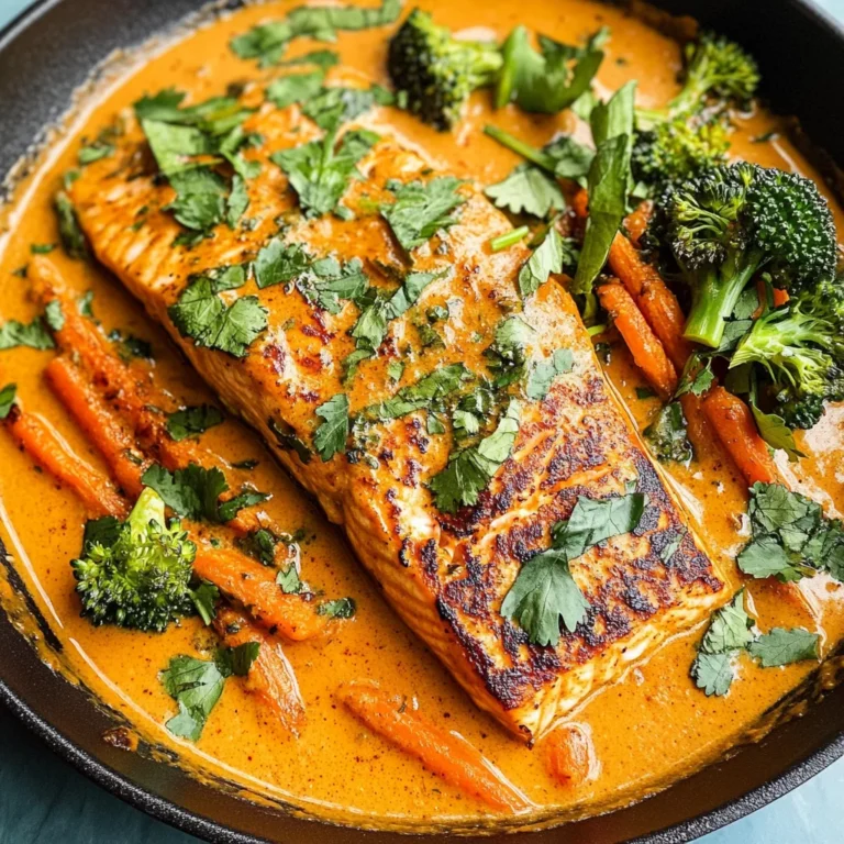 Salmon Coconut Curry