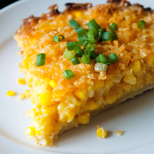 Cheddar Sweet Corn Pie