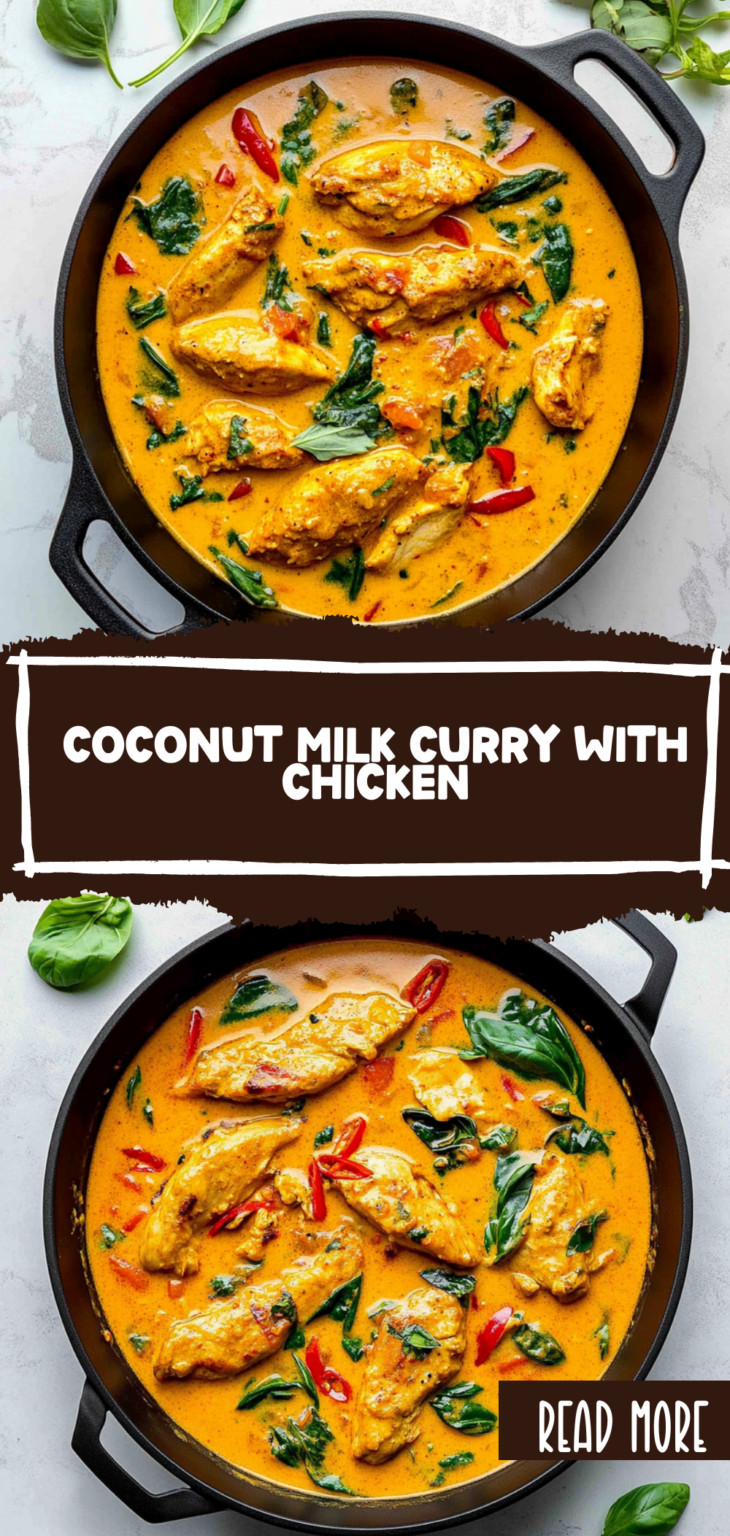 Irresistible Coconut Milk Curry with Chicken in 30 Minutes – Emma Yummy